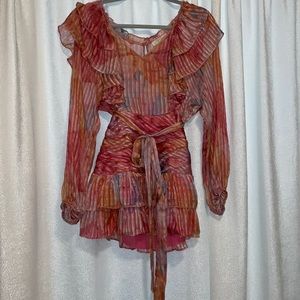 Love shack fancy colorful dress